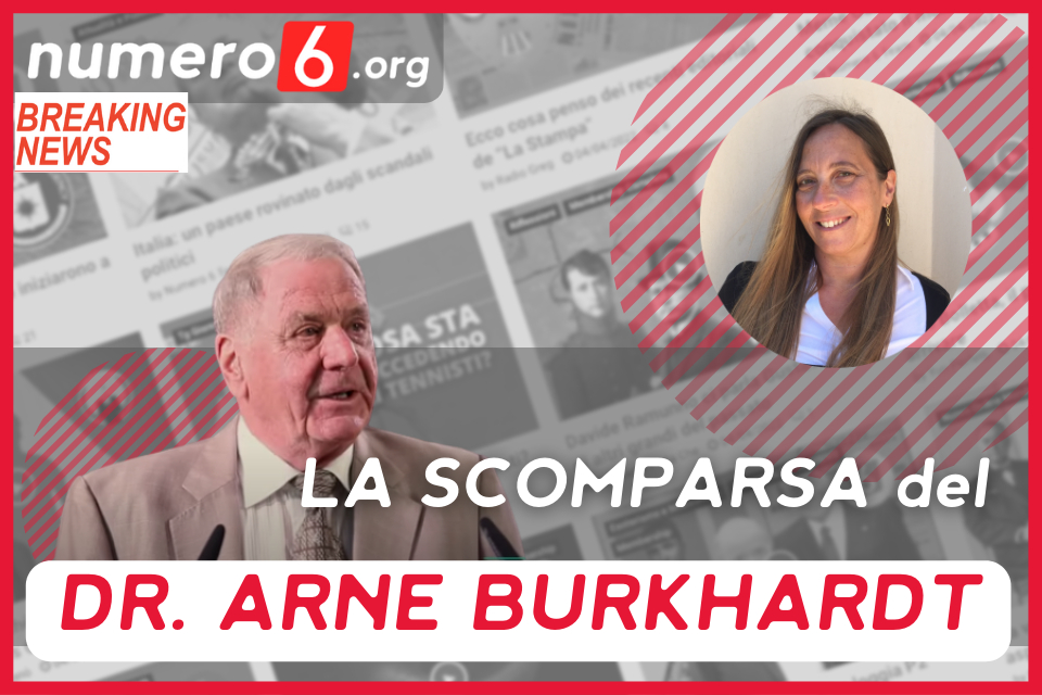 BREAKING NEWS! La scomparsa del Dr. Arne Burkhardt