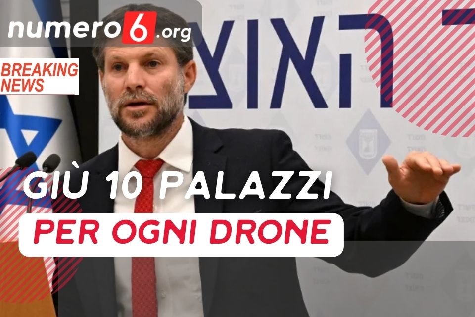 Rappresaglia! Giù 10 palazzi per ogni drone!